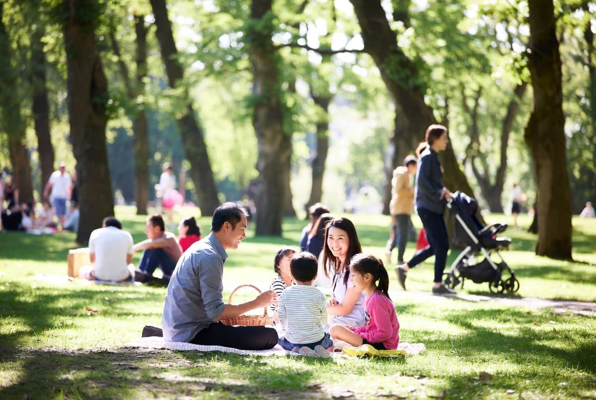 Family moment together