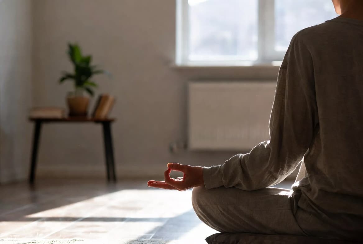 Zen meditation space